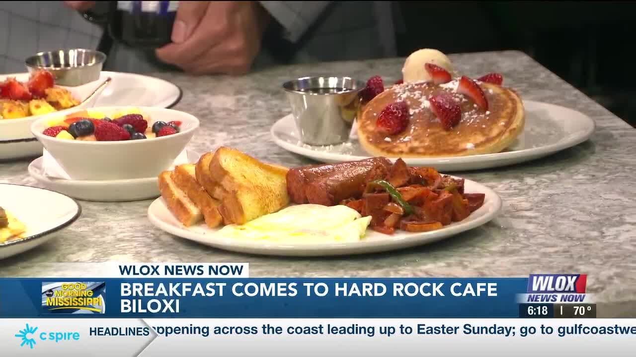 Hard Rock Cafe in Biloxi unveils all-new breakfast menu - YouTube
