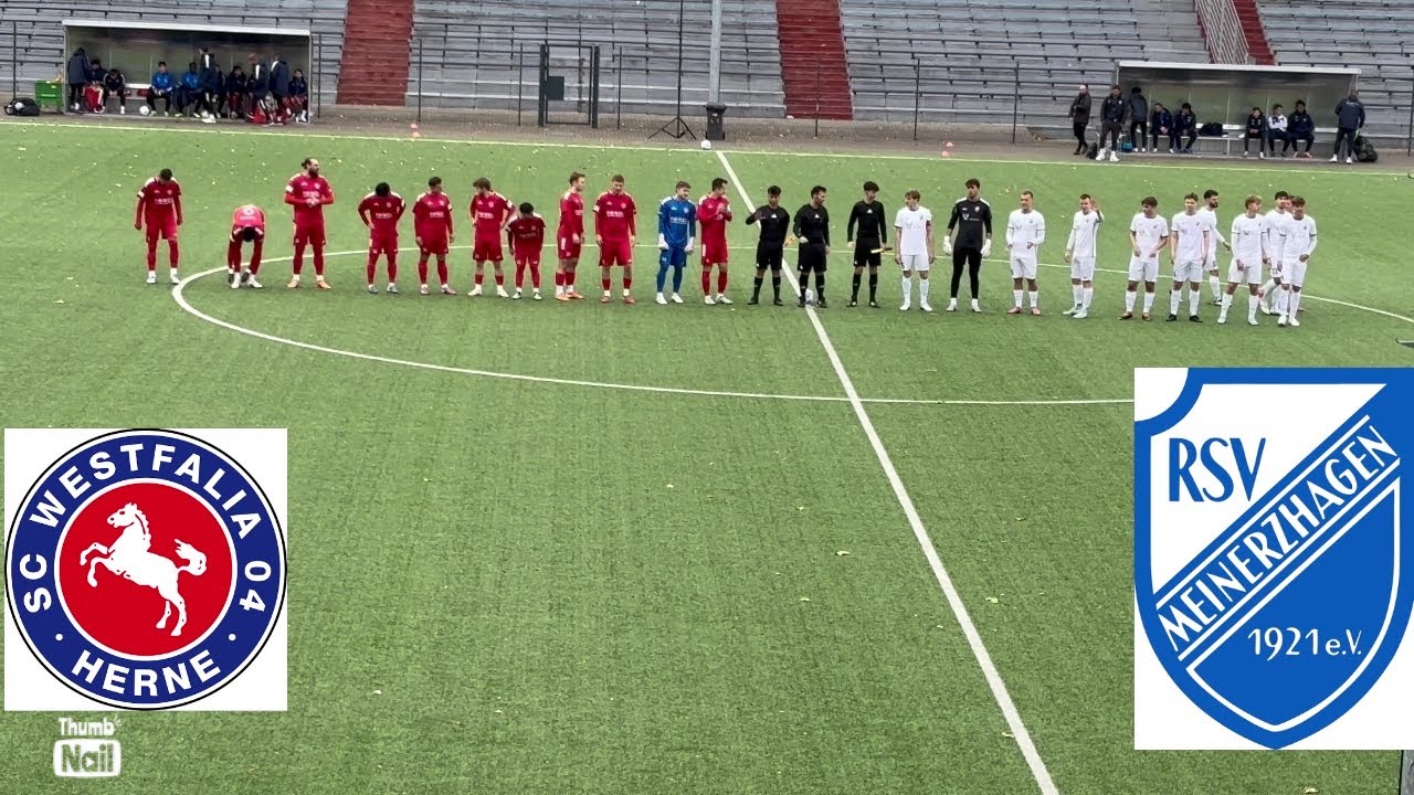 SC WESTFALIA HERNE - RSV MEINERZHAGEN ( 5-10-2025 )