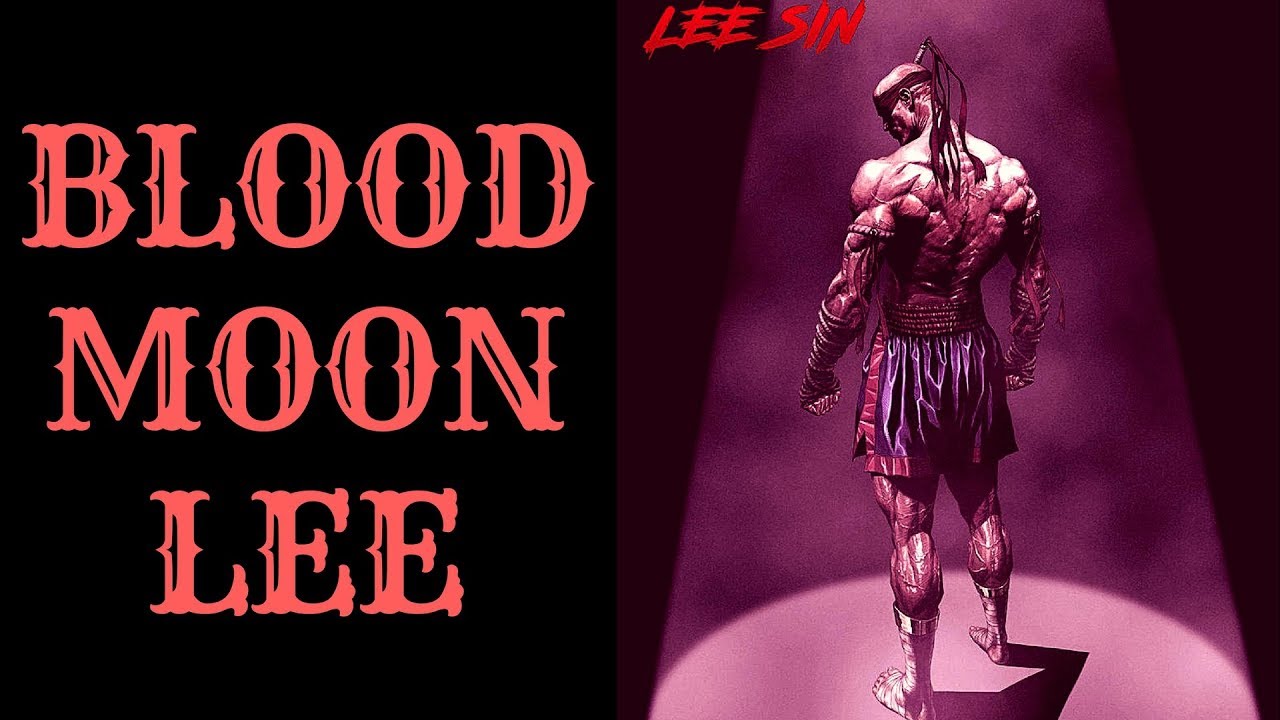 BLOOD MOON LEE gaming logo