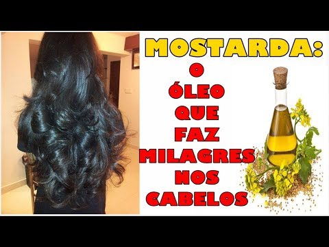 Vídeo: Óleo De Mostarda Para Cabelos - Como Funciona?