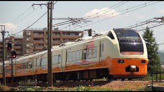 長岡花火団臨を終え新潟に帰ってきたE653系U102編成 回9723M