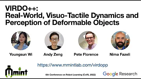 VIRDO++: Real-World, Visuo-Tactile Dynamics and Perception of Deformable Objects