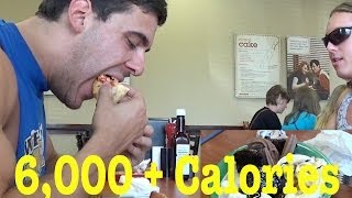 6 000 calorie meal Golden Corral Buffet Challenge with BeastAesthetics