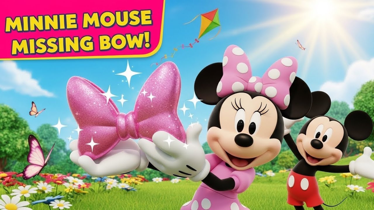 Minnie Mouse Missing Bow – Fun  Cartoon Adventure for Kids