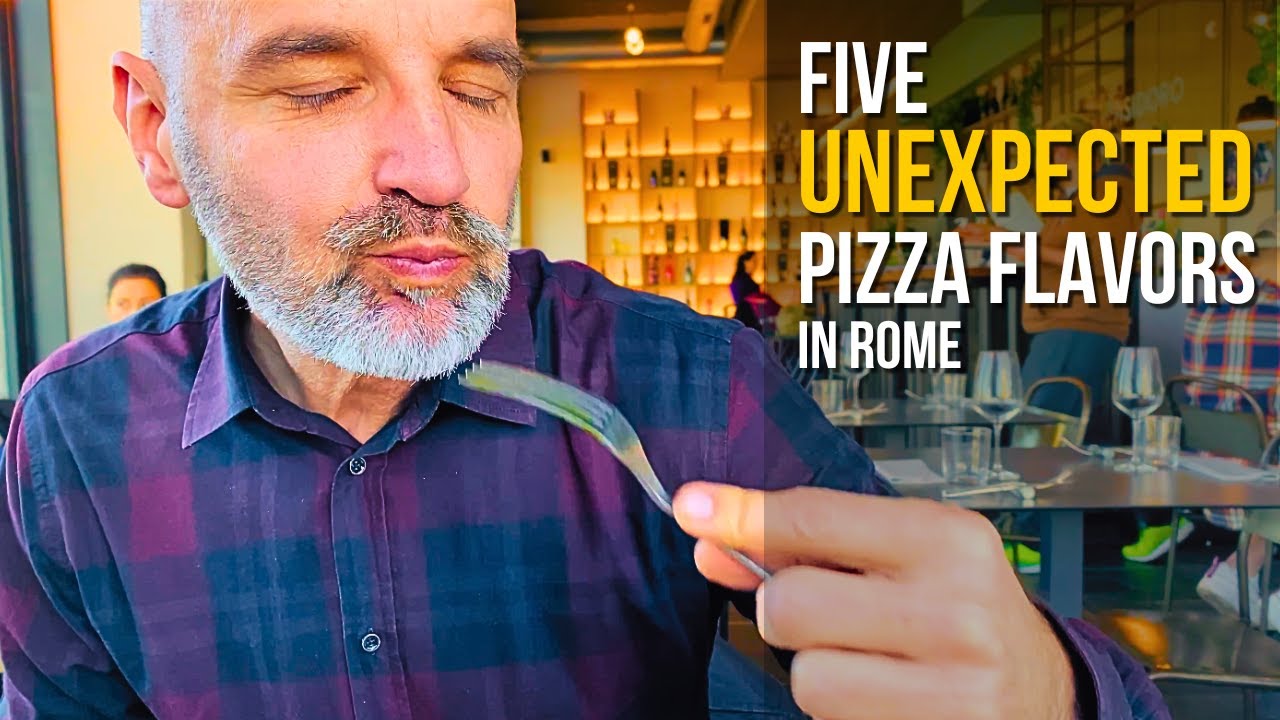 Five Unexpected Pizza Flavors in Rome #italianfood #pizzalover #lessknownrome