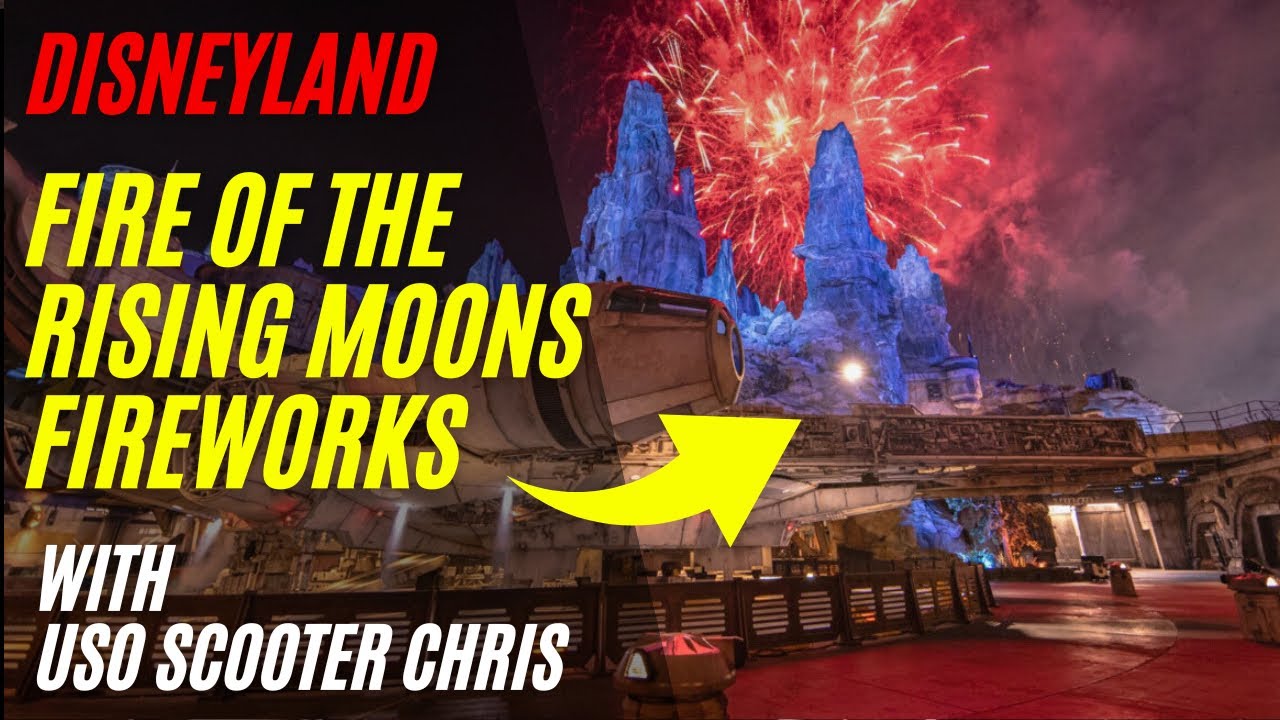 [FULL SHOW] Fire of the Rising Moons Fireworks at Disneyland 2024 ...