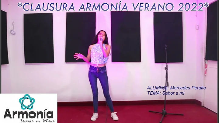 MERCEDES PERALTA interpreta sabor a mi