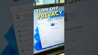 Windows 11 Privacy Settings You Might Wanna Turn Off #pctips #techtips