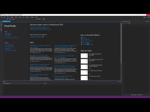 Install TypeScript Tools for Microsoft Visual Studio 2015