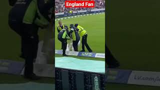 England Fan In Cricket Ground