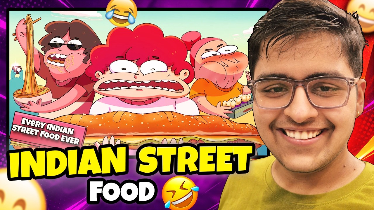 EVERY INDIAN STREET FOOD EVER 😂@NOTYOURTYPE Funny Reaction