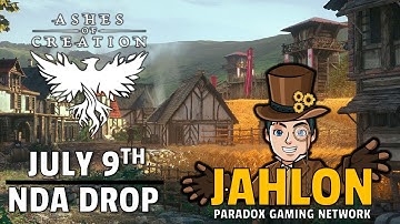 Ashes of Creation - NDA Drop Day 1 Testing (Full Show)