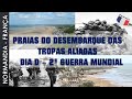 O DIA D - DESEMBARQUE DAS TROPAS ALIADAS NAS PRAIAS DA NORMANDIA/ FRANÇA