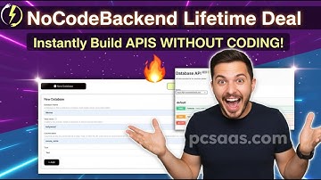 NoCodeBackend Lifetime Deal 🔥 Bouw direct API