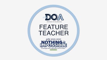 Feature Teacher Highlights - October 2022