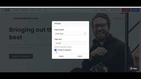 Embed A Forum Into Your Yola Website