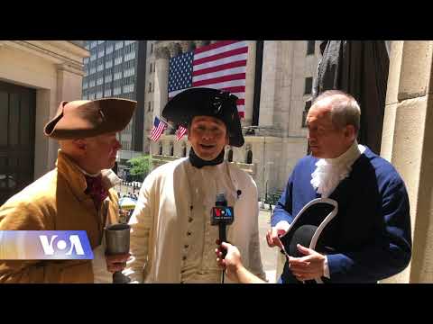 4 ივლისის დღესასწაული ნიუ-იორკის ისტორიულ უბანში