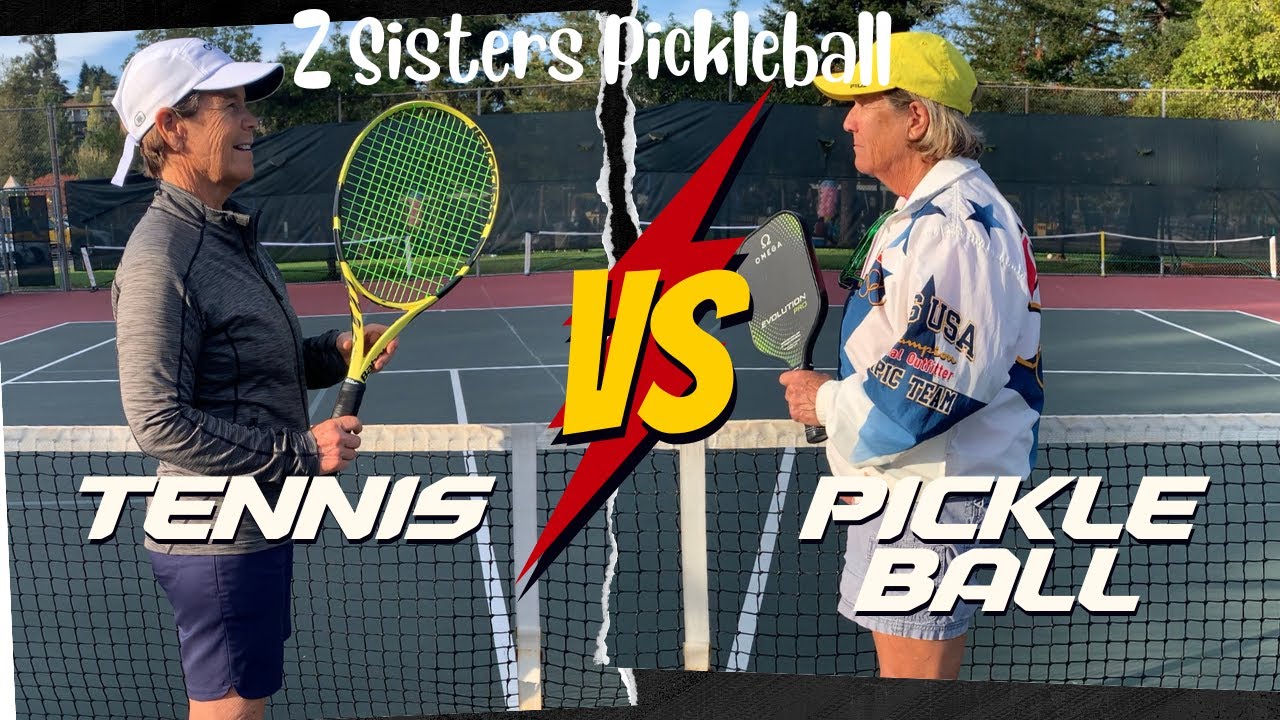 Is pickleball easier than tennis? A comparison of the rules