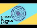 Logo Design - Illustrator Letter Logo Design Tutorial | Travel Logo Design | Adobe Illustrator CC
