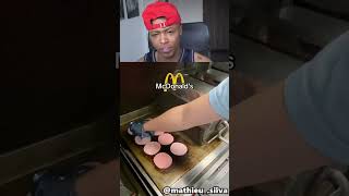 Making McDonald's patty