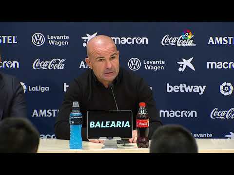 Rueda de prensa Levante UD vs Valencia CF - Rueda de prensa Levante UD vs Valencia CF