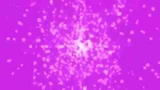 Purple Glowing Light Orb Motion Background