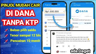 CARA PINJAM UANG DI APLIKASI DANA | Pinjam Saldo DANA Tanpa Dana Paylater Dana Cicil   screenshot 4