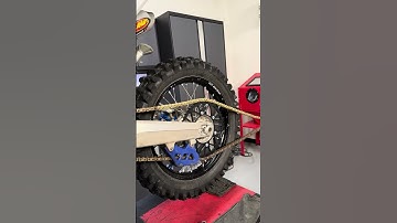 Easy Trick to Replace Your Dirt Bike Chain | Quick Tip #shorts