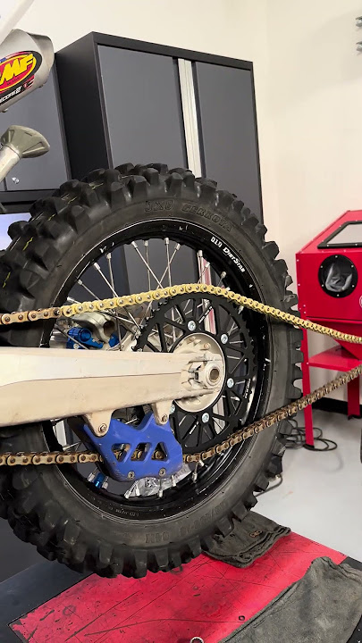 Easy Trick to Replace Your Dirt Bike Chain | Quick Tip #shorts
