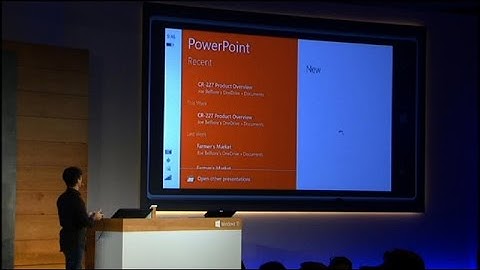 CNET News - Microsoft demos Office, PowerPoint apps across PC and smartphone