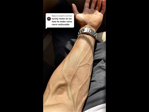 Video: How to Accentuate Arm Veins: 14 Steps (with Pictures)