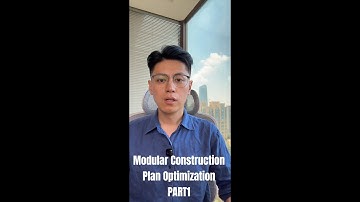 Modular Construction Plan Optimization PART1
