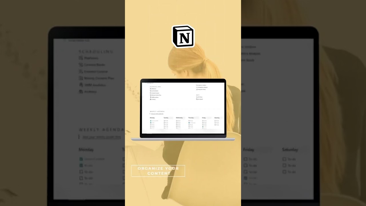 Social Media Planner Notion Template
