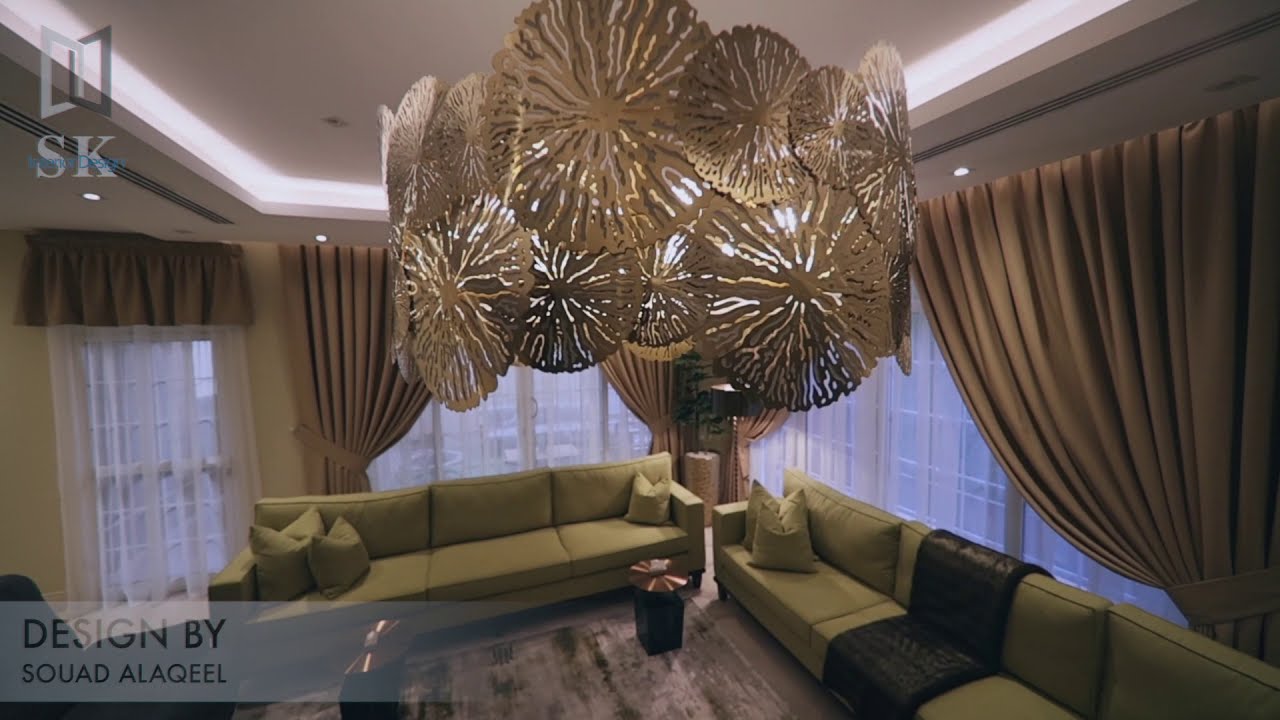 مشروع فيلا خاصة من تصميم وتنفيذ مؤسسة سعاد خالد العقيل للمقاولات المعمارية والتصميم الداخلي