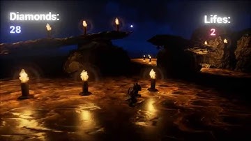 2.5D platformer on Unreal Engine 4 - test 02