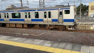 【E501系運用代走・E531系 K461編成 運用復帰】E531系 K461編成+K468編成 普通いわき行き 1番線東海駅発車 ※E501系 K702編成 運用代走