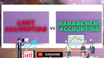 Cost Accounting vs Management Accounting | Bcom, Bba, M.Com , MBA , Net |