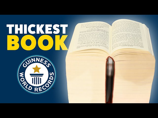 Would You Finish This Book? | Records Weekly - Guinness World Records class=