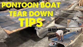 Pontoon Restoration Tips and Tricks  Carpet and Plywood Removal