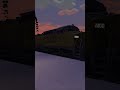 BNSF H-PASFRS In the sunset | Minecraft Immersive Railroading Railfanning (12)