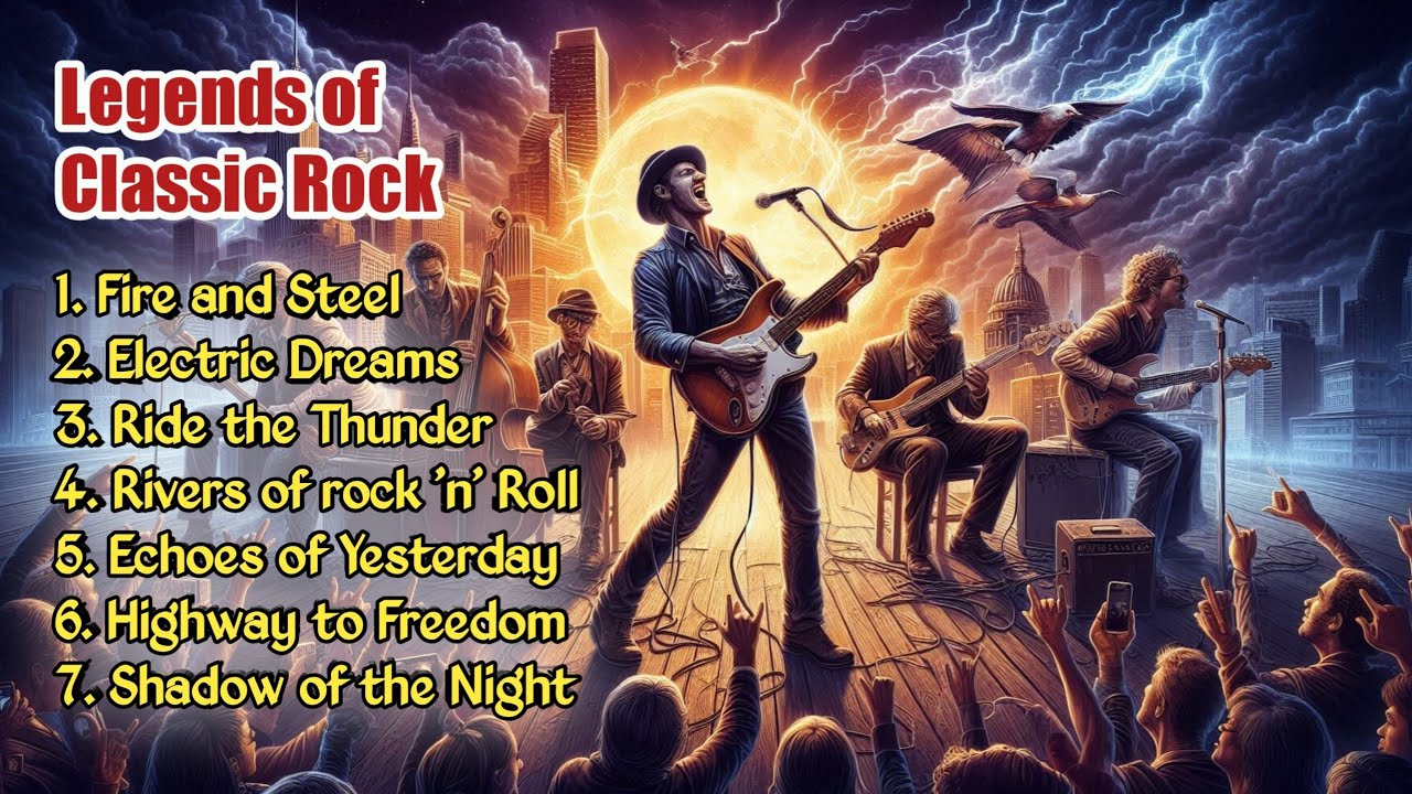 Legends of Classic Rock: 7 Timeless Anthems of Freedom and Power