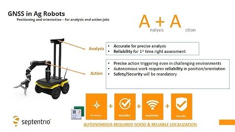 How to guarantee robust high/accuracy positioning for Agriculture robots