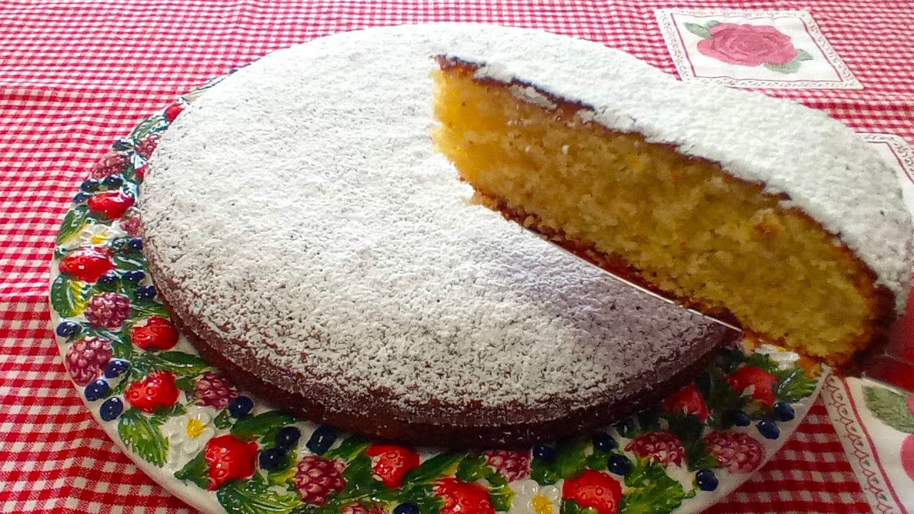 TORTA SOFFICE ALLE MANDORLE - IDEALE A COLAZIONE - FACILE, VELOCE E PROFUMATISSIMA!!!