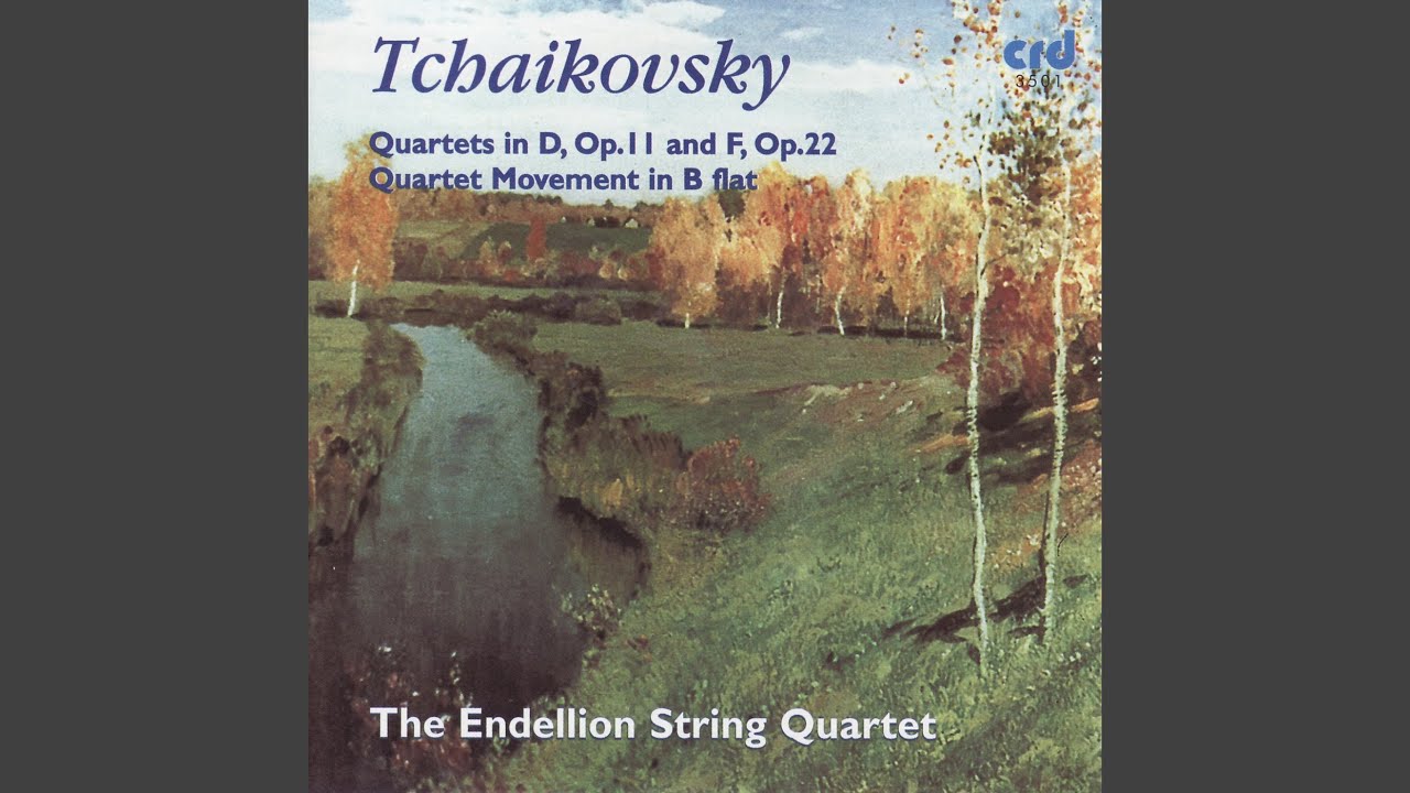 Quartet Movement in B flat: Adagio misterioso - Allegro con moto - Adagio misterioso