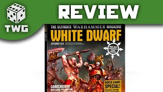 Games Workshop: White Dwarf September 2016 Review