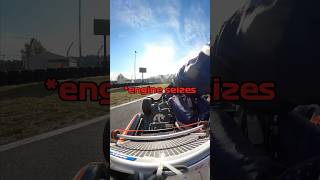Engine go boom😅 #karting #crash #racing #motorsport