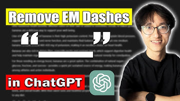 How to Stop ChatGPT from Using EM Dashes — Prompt Fix & Guide
