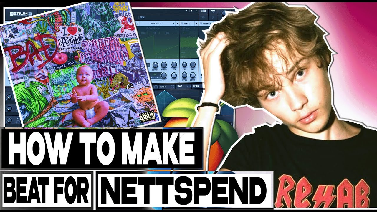 HOW TO MAKE LEAD BEAT For NETTSPEND | FL studio Tutorial