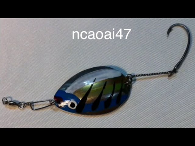 DIY HOMEMADE FISHING LURE, SPOON. 