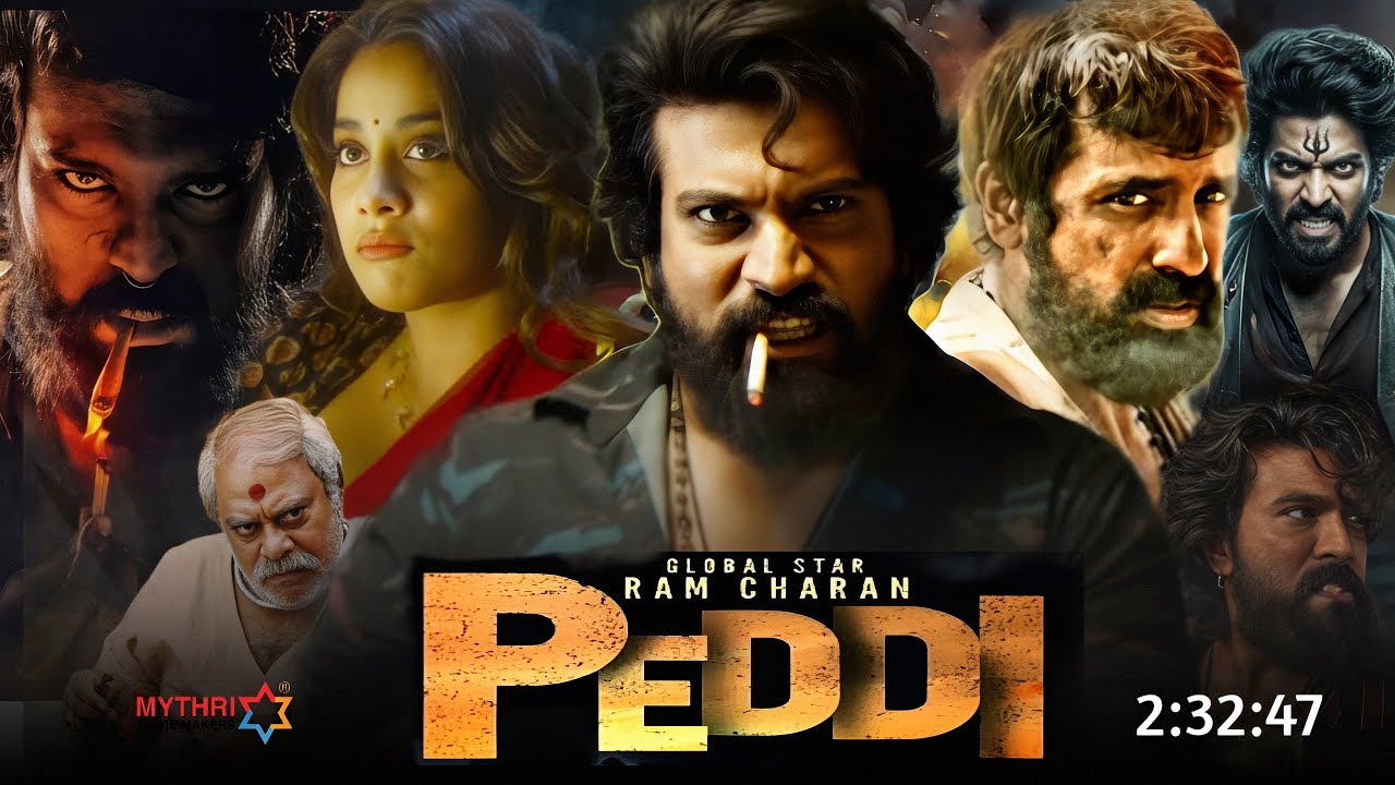 Peddi Full Movie Hindi Dubbed 2025 South Update | Ram Charan New Movie | Janhvi Kapoor | South Movie